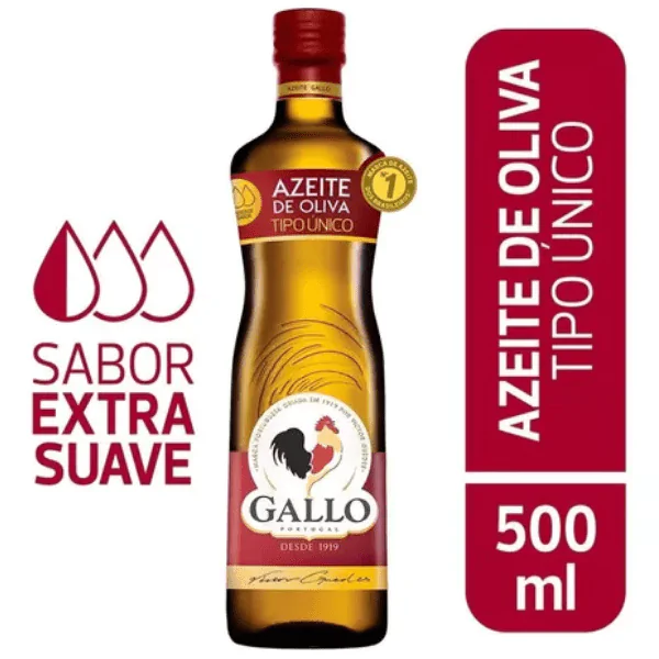 Azeite de Oliva Tipo Único Gallo - 500ml - Imagem 2