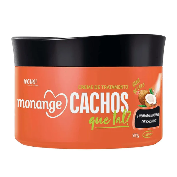 Creme Tratamento Monange Cachos Que Tal - 300gr