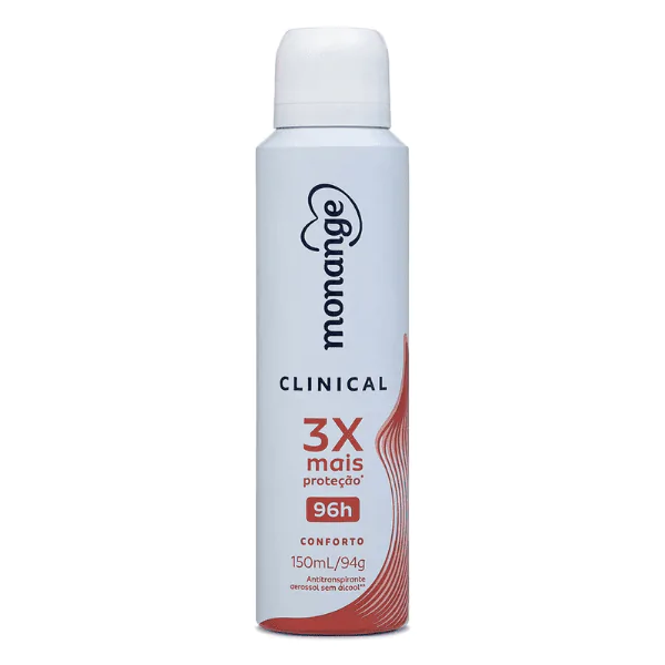 Desodorante Monange Clinical 3x Proteção Conforto - 150ml