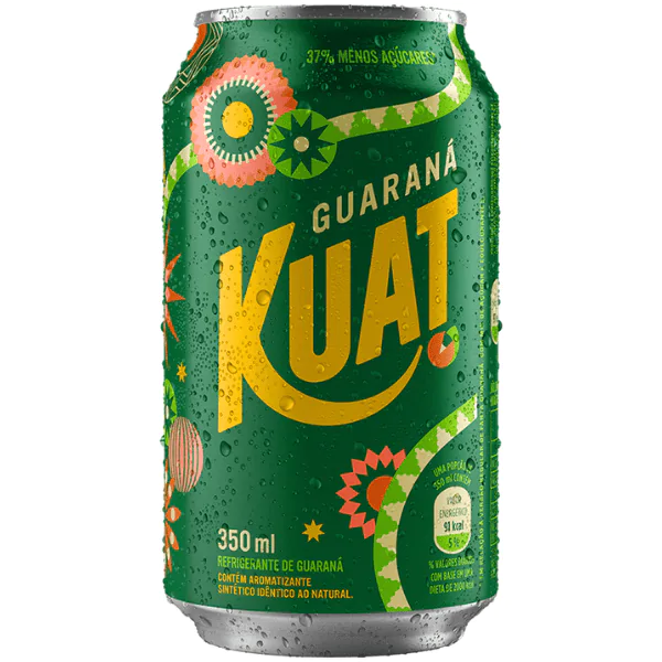Refrigerante Guaraná Kuat Lata - 350ml