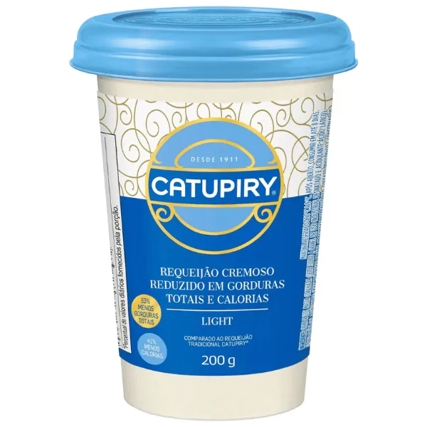 Requeijão Cremoso Light Catupiry - 200gr - Imagem 1