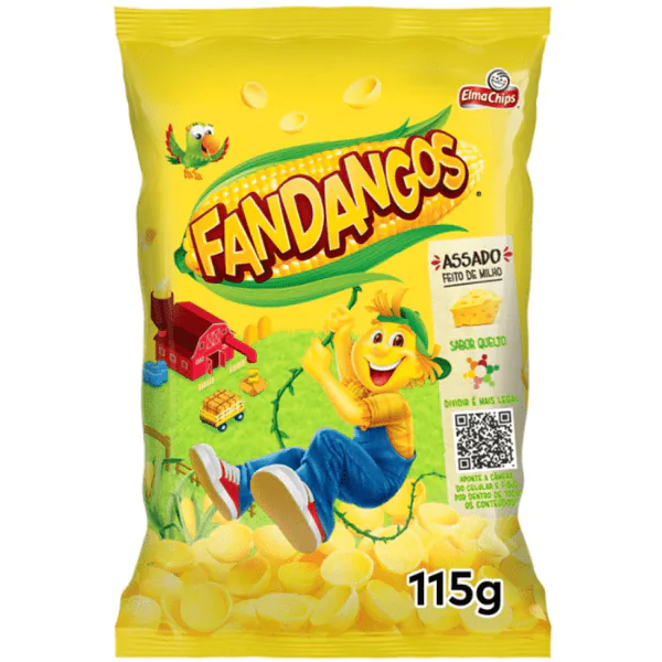 Salgadinho Fandangos Queijo - 105gr
