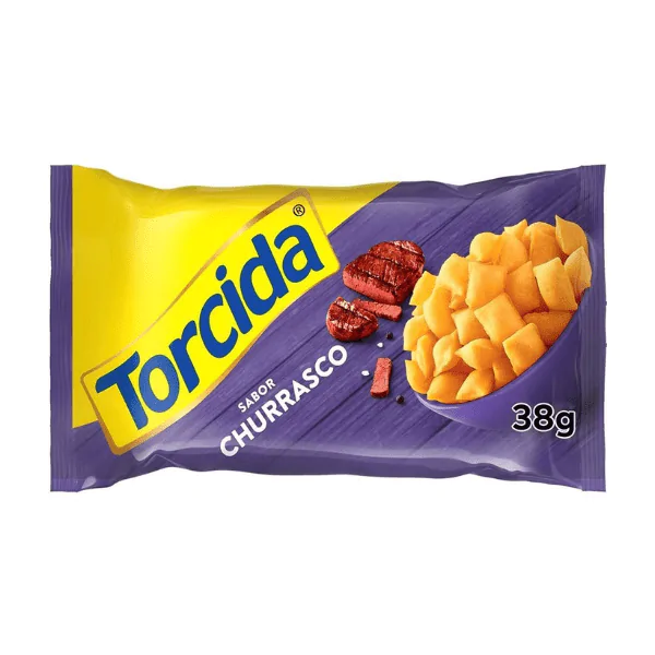 Salgadinho Torcida Churrasco - 35gr - Imagem 1