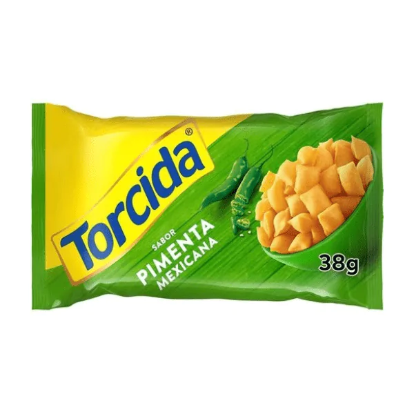 Salgadinho Torcida Pimenta Mexicana - 35gr - Imagem 1