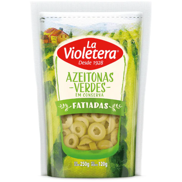 Azeitona Verde Fatiada La Violeterra - 120gr