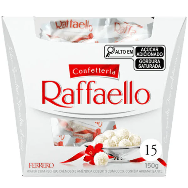 Caixa Bombom Raffaello - 15und Caixa Bombom Raffaello - 15und - Imagem 1