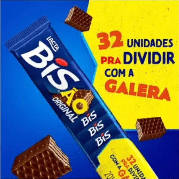Bisão Chocolate Branco - 201,6gr - Imagem 2