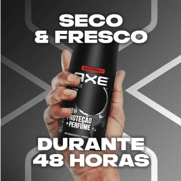 Desodorante Axe Aerossol Black - 150ml - Imagem 4
