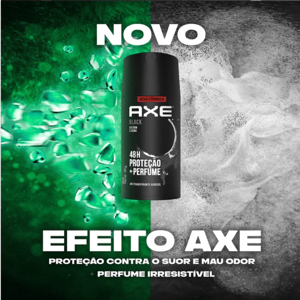 Desodorante Axe Aerossol Black - 150ml - Imagem 3