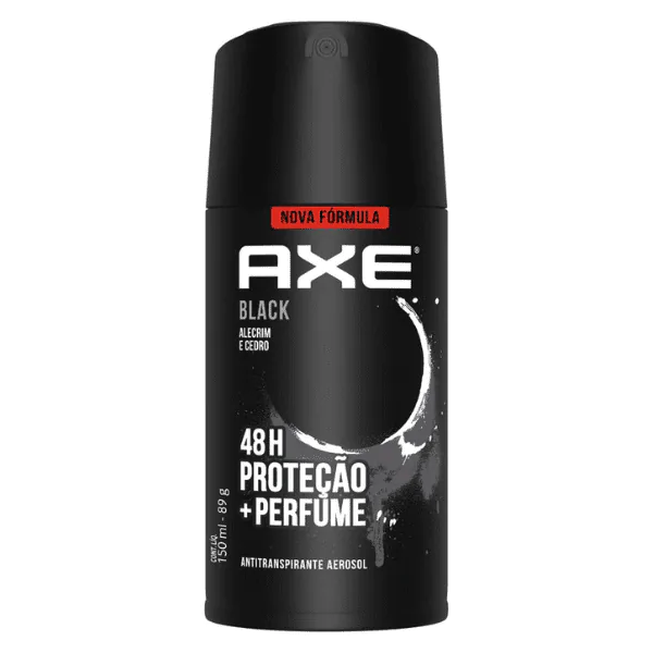 Desodorante Axe Aerossol Black - 150ml