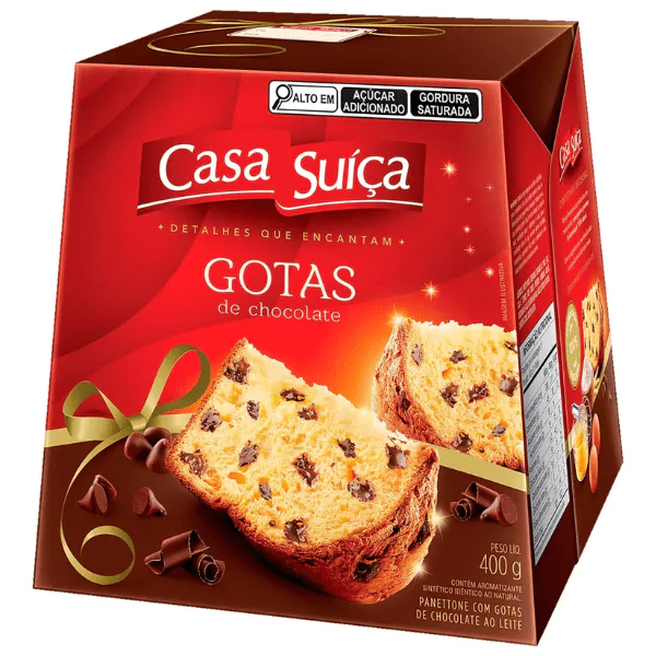 Panettone Frutas Cristalizadas Tommy - 400gr - Imagem 1