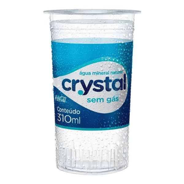 Água Mineral Crystal Copo - 310ml