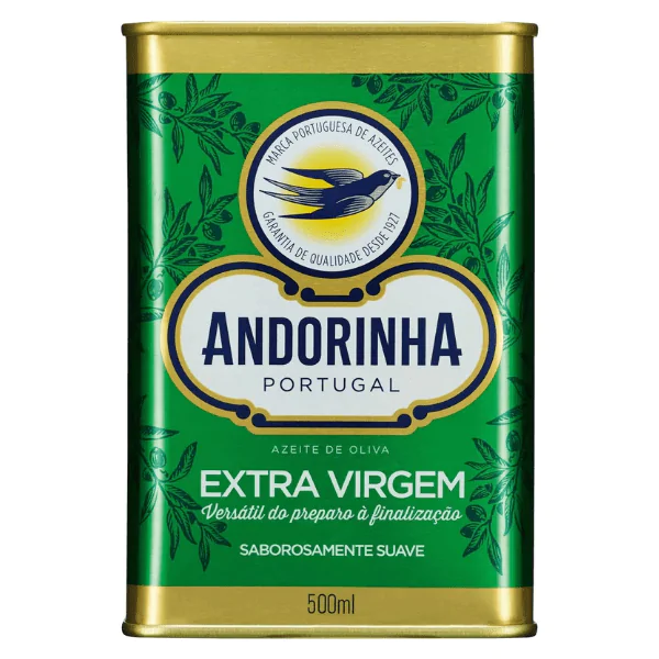 Azeite Extra Virgem Andorinha Lt- 500ml - Imagem 1