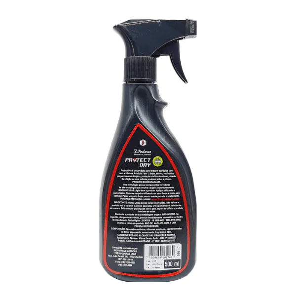 Cera a Seco com Silicone Protect Dry Spray - 500ml - Imagem 2