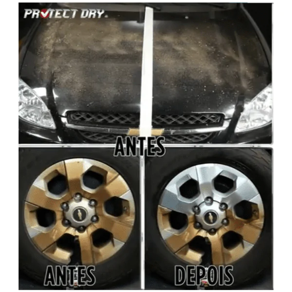 Cera a Seco com Silicone Protect Dry Spray - 500ml - Imagem 6