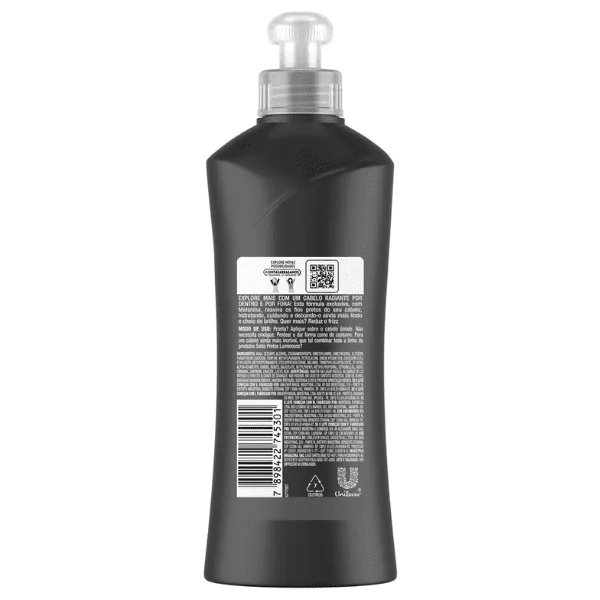 Creme Pentear Seda Pretos Luminosos - 300ml - Imagem 2