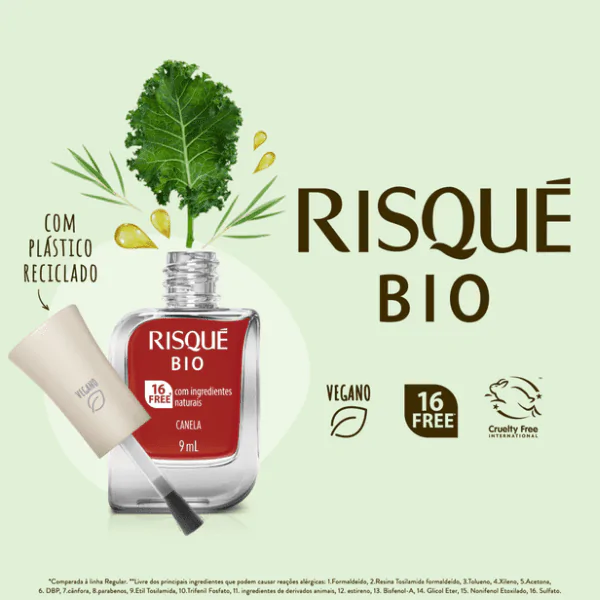 Esmalte Risqué Bio Canela - 9ml - Imagem 5