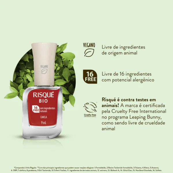 Esmalte Risqué Bio Canela - 9ml - Imagem 7