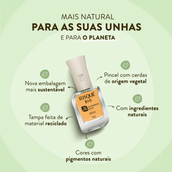 Esmalte Risqué Bio Girassol - 9ml - Imagem 6