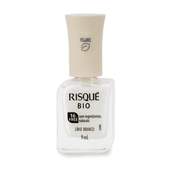 Esmalte Risqué Bio Lírio Branco - 9ml