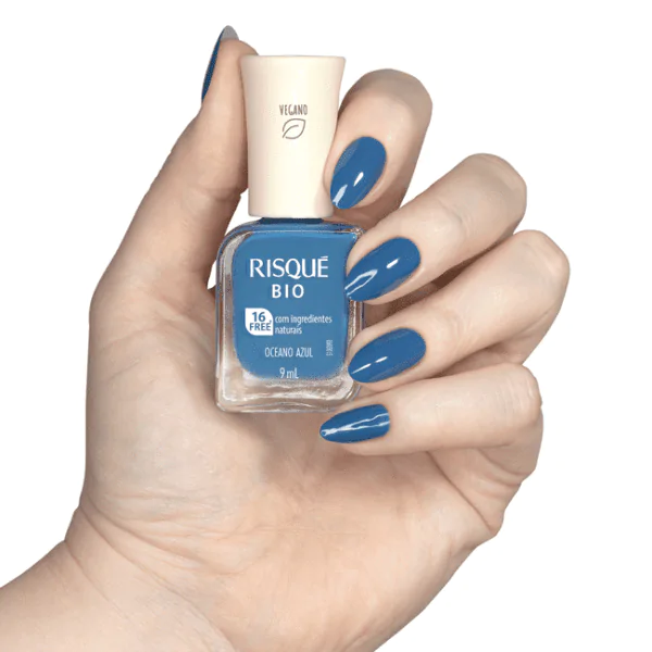 Esmalte Risqué Bio Oceano Azul - 9ml - Imagem 8
