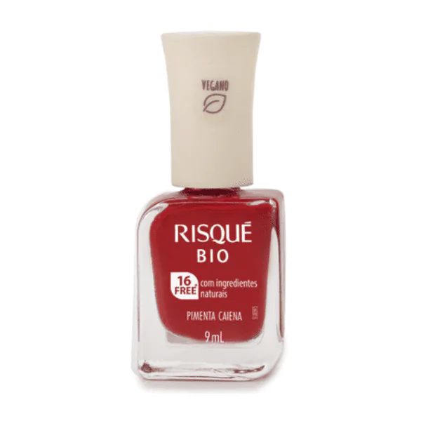 Esmalte Risqué Bio Pimenta Caiena - 9ml