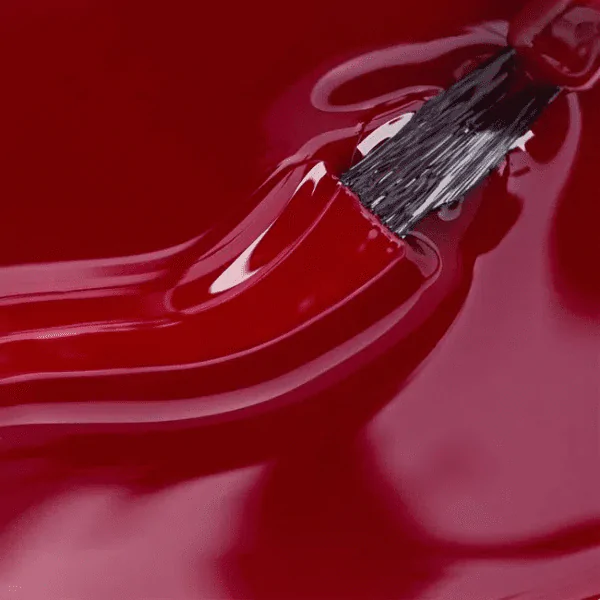 Esmalte Risqué Vermelho Cremoso Carmim - 8ml - Imagem 4