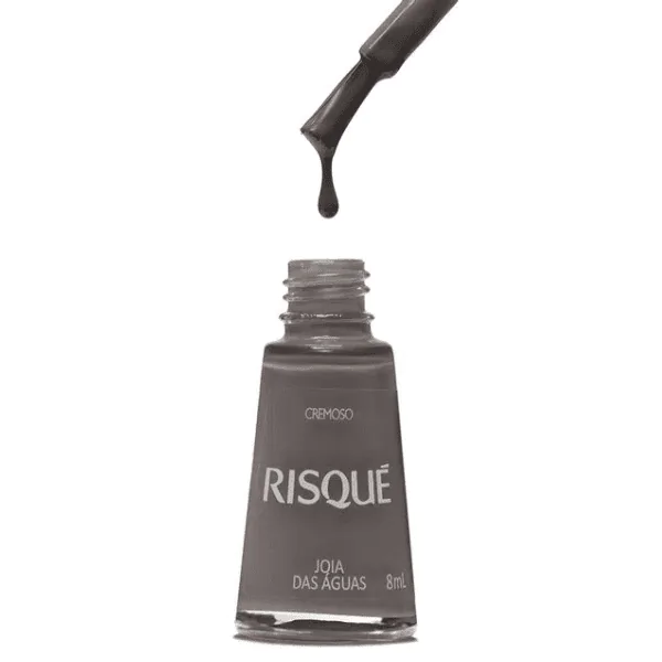 Esmalte Risqué Nude Cremoso Joia das Águas - 8ml - Imagem 3