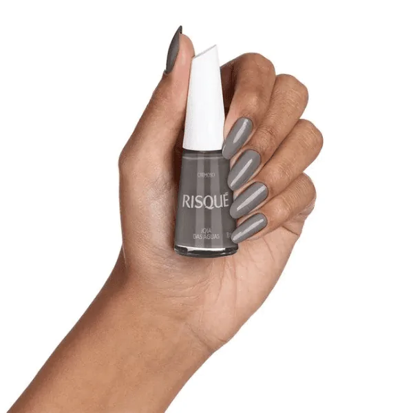 Esmalte Risqué Nude Cremoso Joia das Águas - 8ml - Imagem 8