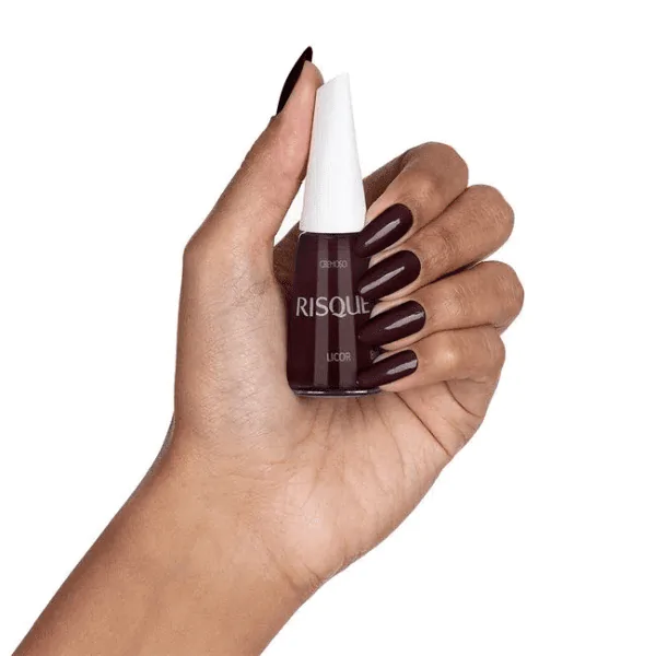 Esmalte Risqué Cremoso Licor - 8ml - Imagem 8