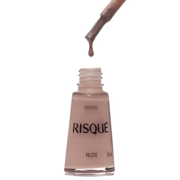 Esmalte Risqué Nude Cremoso Nude - 8ml - Imagem 3