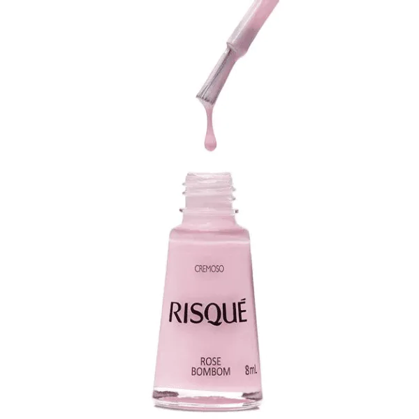 Esmalte Risqué Cremoso Rosé Bombom - 8ml - Imagem 3