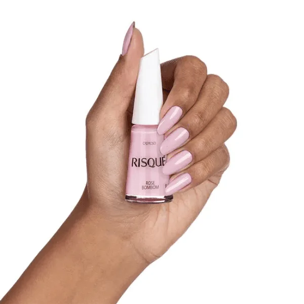 Esmalte Risqué Cremoso Rosé Bombom - 8ml - Imagem 8