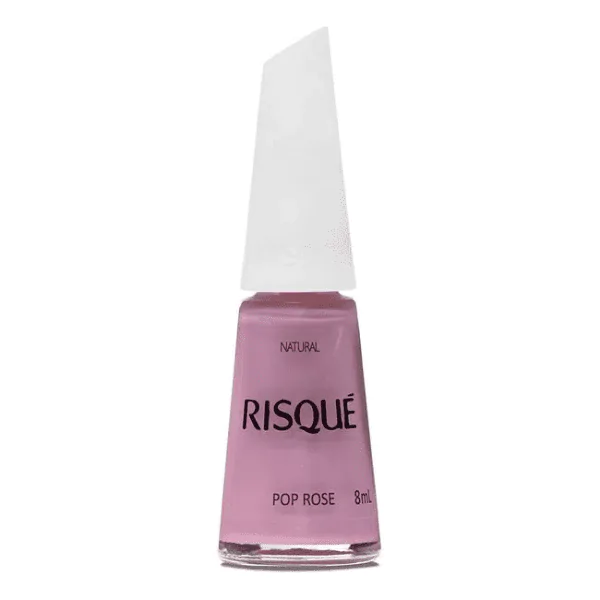 Esmalte Risqué Natural Pop Rosé - 8ml