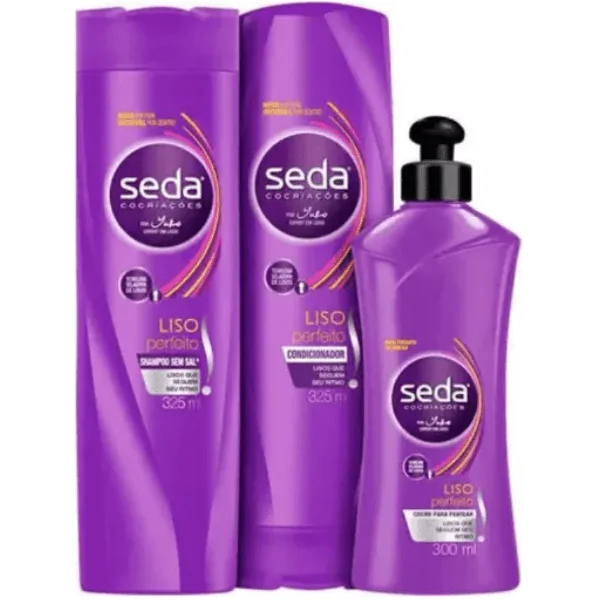 Combo Seda Liso Perfeito - 1 kit
