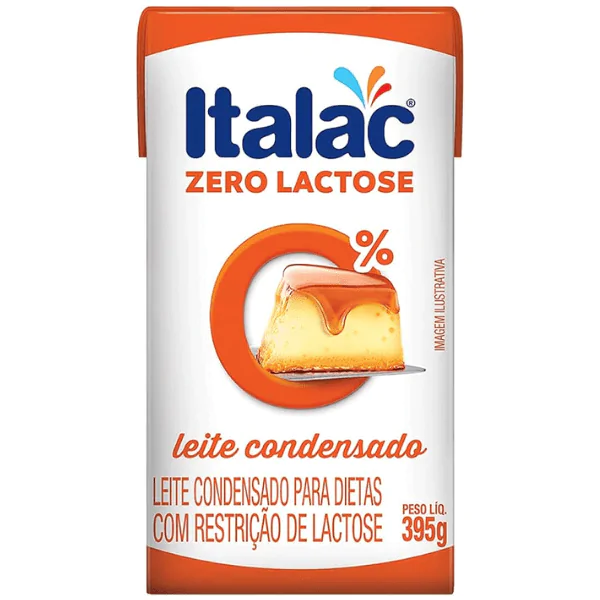 Leite Condensado Italac Zero Lactose - 395gr - Imagem 1