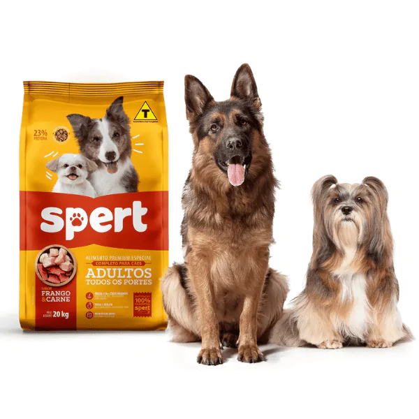 Ração Spert Todo Porte Frango/Carne Granel - 500gr - Imagem 3