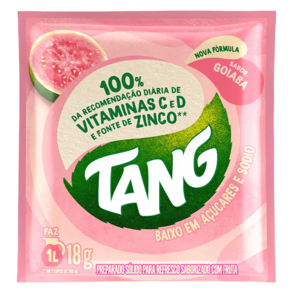 Refresco em Pó Tang Goiaba - 1L
