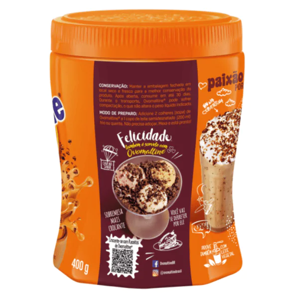 Achocolatado Ovomaltine Flocos Pote - 400gr - Imagem 2