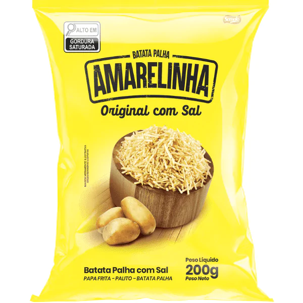 Batata Palha Amarelinha Tradicional - 200gr
