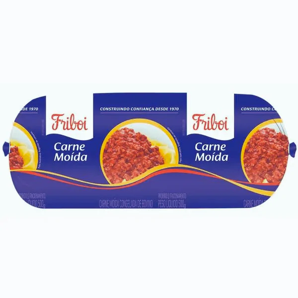 Carne Moída Bovina Congelada Friboi - 500gr