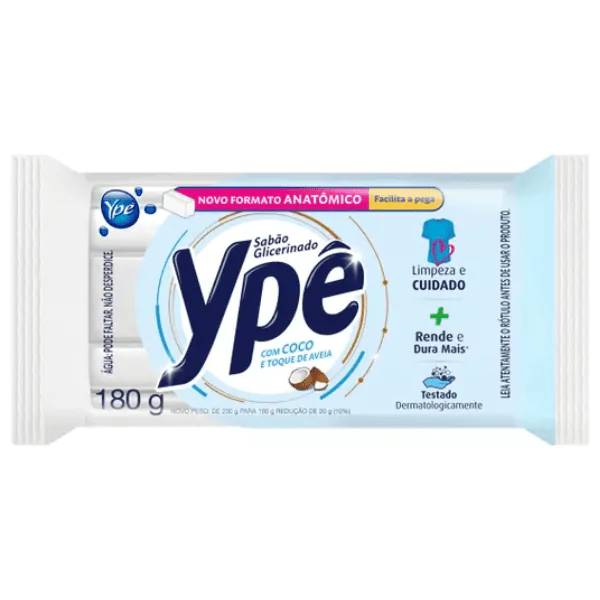 Sabão em Pedra Ypê Coco e Aveia - 180gr