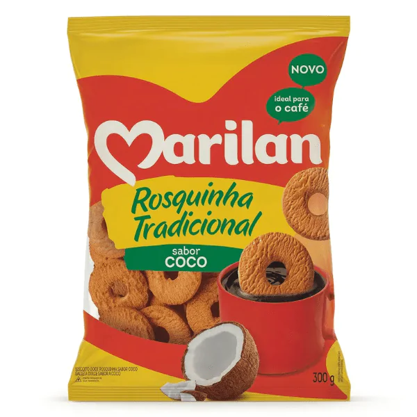 Biscoito Marilan Rosquinha Coco - 300gr