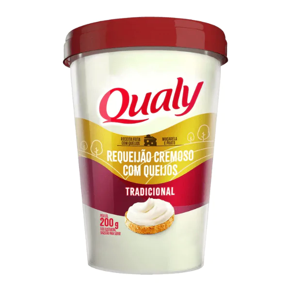 Requeijão Cremoso Qualy - 200gr