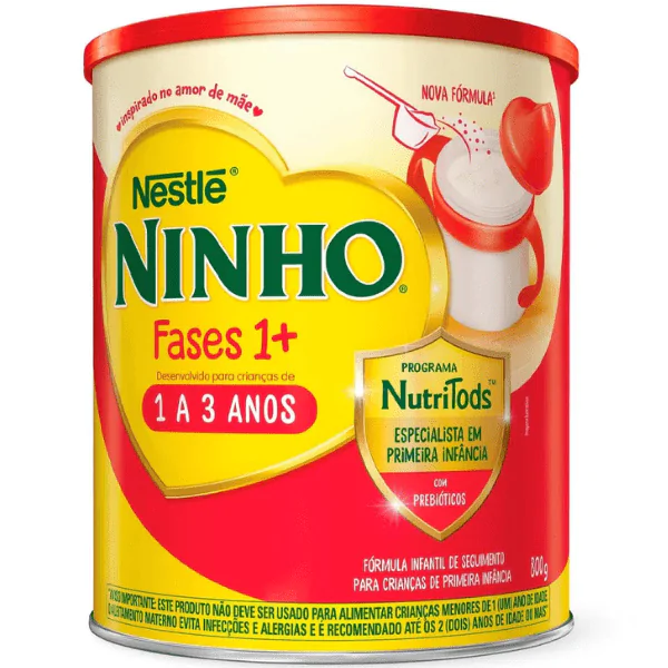 Composto Lácteo Ninho Fases 1+ - 800gr - Imagem 1