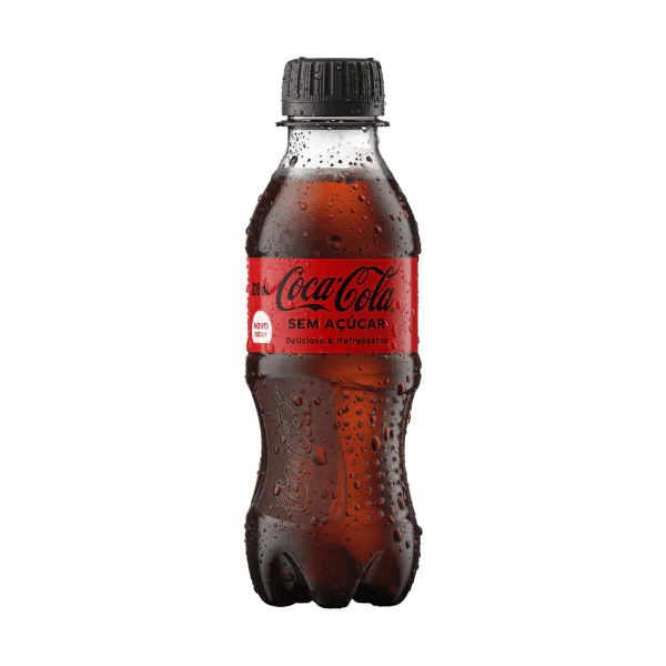 Refrigerante Coca Cola Sem Açúcar - 200ml - Imagem 1