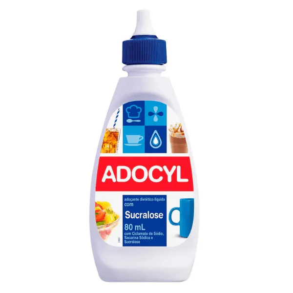 Adoçante Líquido Adocyl Sucralose - 80ml