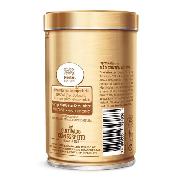 Café Solúvel Suave Nescafé Gold Intensidade 6 - 100gr - Imagem 3