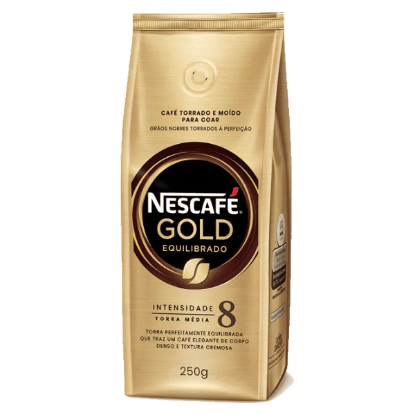 Café Torrado Moído Nescafé Gold Equilibrado - 250gr - Imagem 1