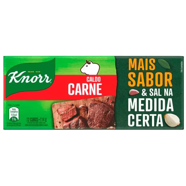 Caldo Knorr Tablete Carne - 114gr